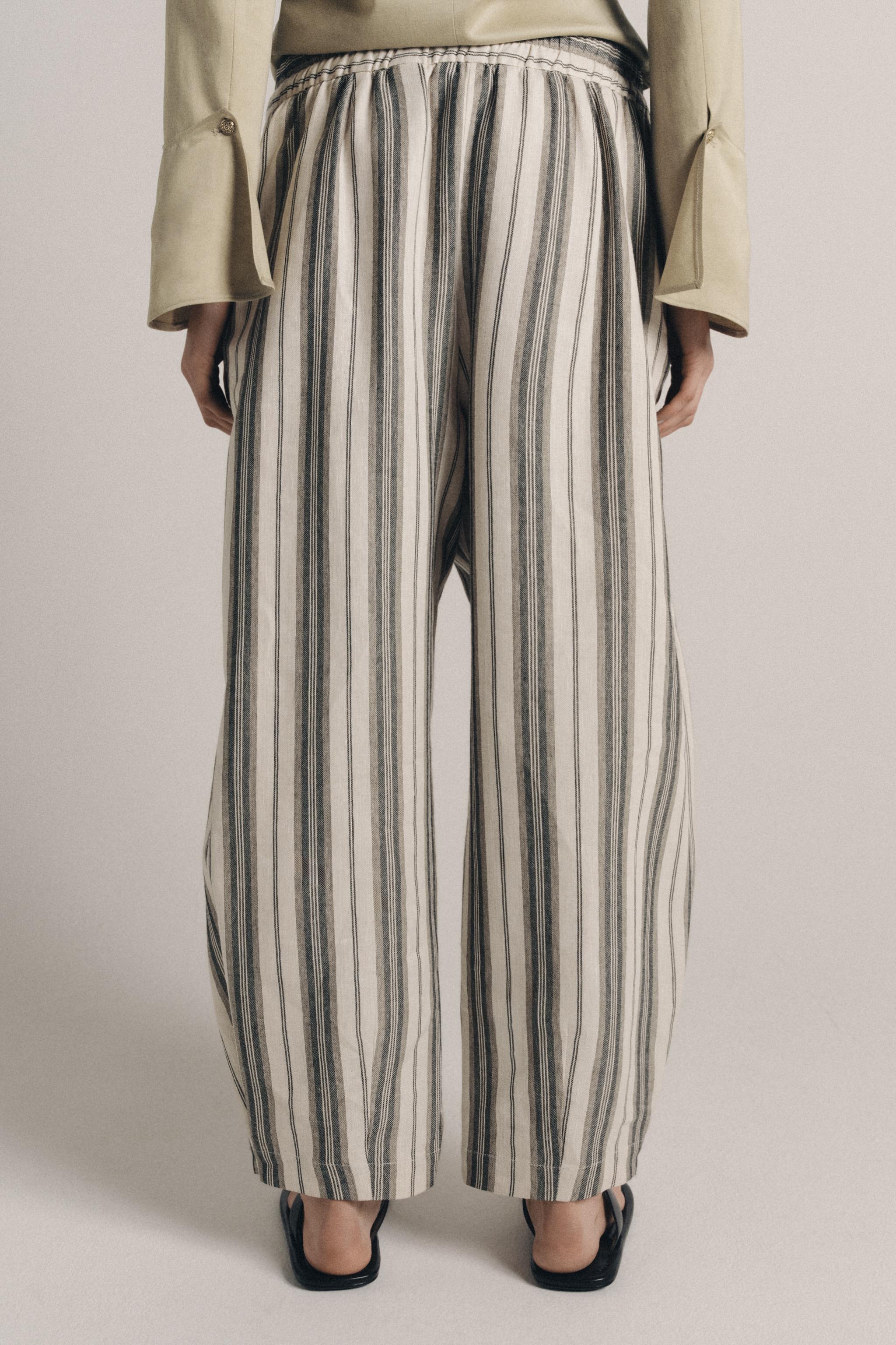 ZW COLLECTION STRIPED PAJAMA PANTS